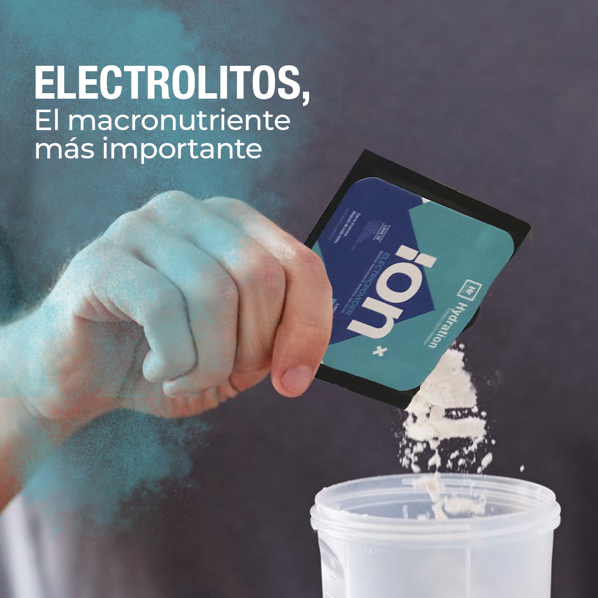 ELECTROLITOS, el macronutriente más importante.