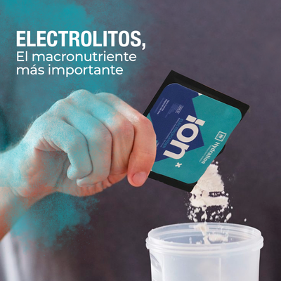 ELECTROLITOS, el macronutriente más importante.