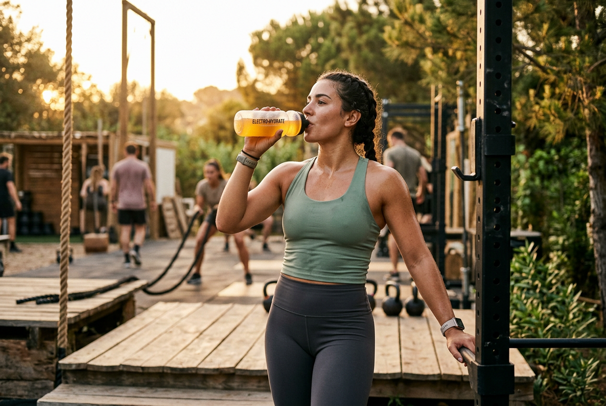 Electrolitos para entrenar: ¿antes, durante o después?