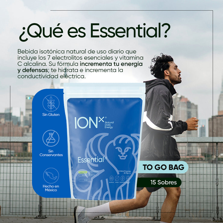 ION X Essential To Go Bolsa 150 g Limón