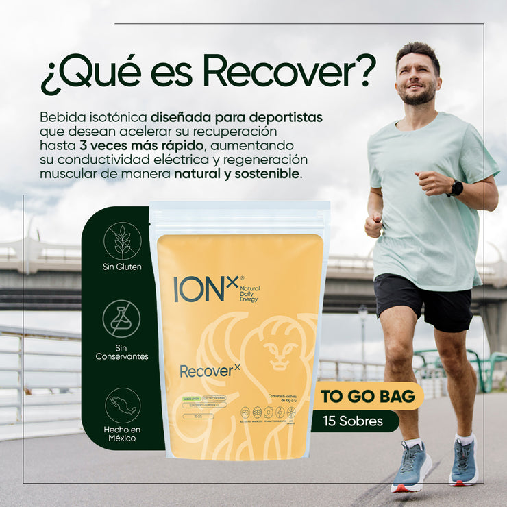 ION X Recover To Go Bolsa 150 g Limón