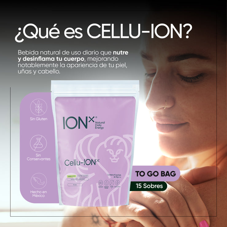 ION X Cellu ion To Go Bolsa 150 g Limón