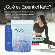 ION X Essential Keto To Go Bolsa 150 g Toronja