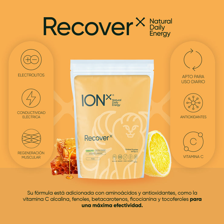ION X Recover To Go Bolsa 150 g Limón
