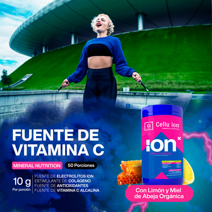 ION X Cellu ion Everyday Pack 500 g Limón 4 Unidades