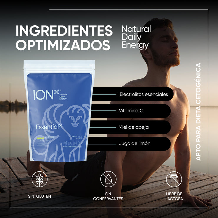 ION X Essential To Go Bolsa 150 g Limón