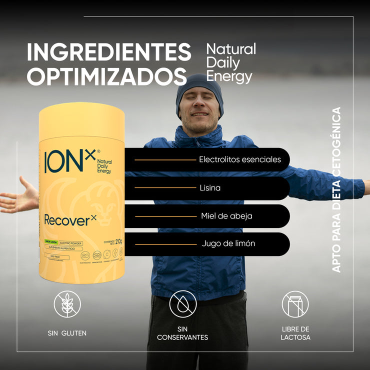 ION X Recover Easy Pack 210 g Limón
