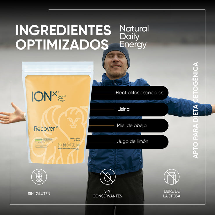 ION X Recover To Go Bolsa 150 g Limón