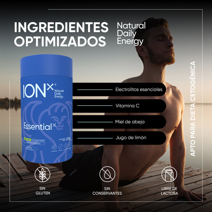 ION X Essential Easy Pack 210 g Limón