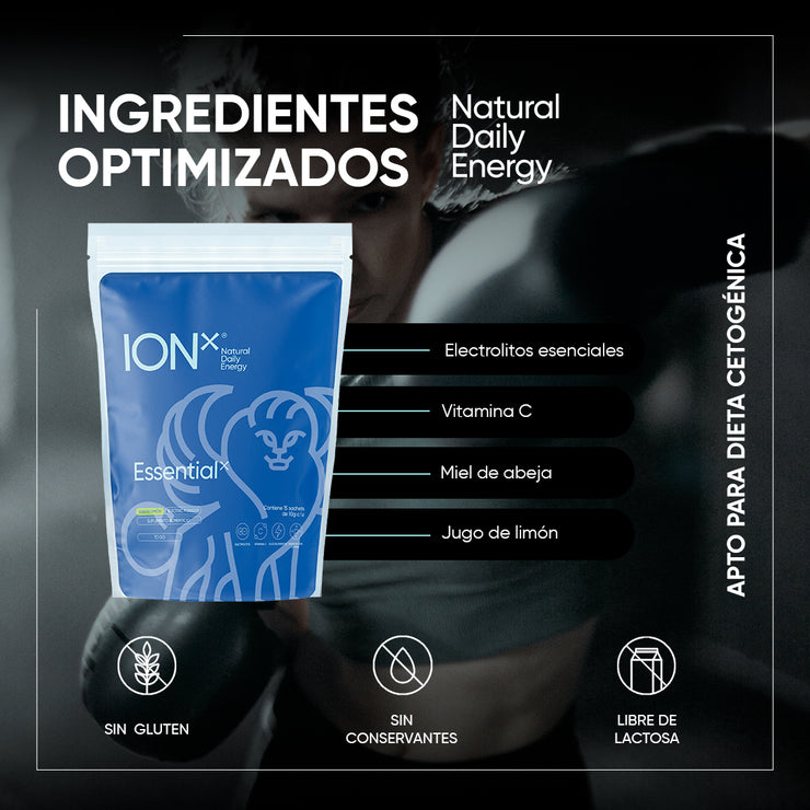 ION X Essential To Go Bolsa 150 g Limón